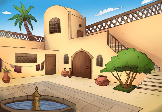 This was my final project for my Design for Animation class in which I was given a script and had to design the background detailed in it.